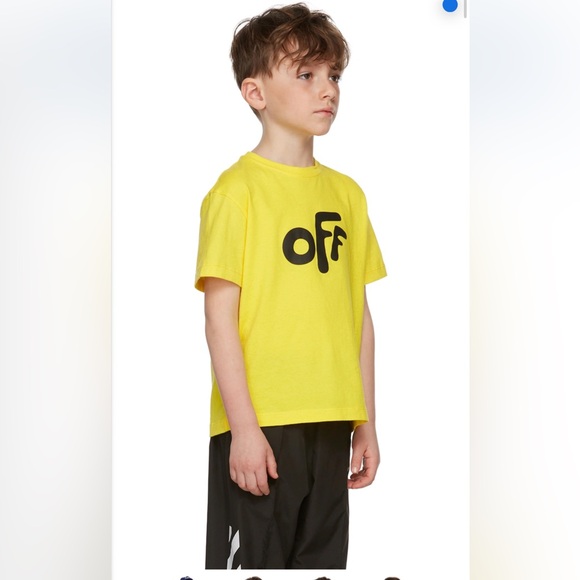 Host pick ⭐️NWT Off-White Kids Yellow & Black Arrow T-Shirt
by Off-White size 10 - Picture 7 of 10